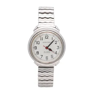 Bulova Accutron Railroad Approved Watch Stainless Steel 36mm (Preowned)(See Description)(SOLD AS IS)